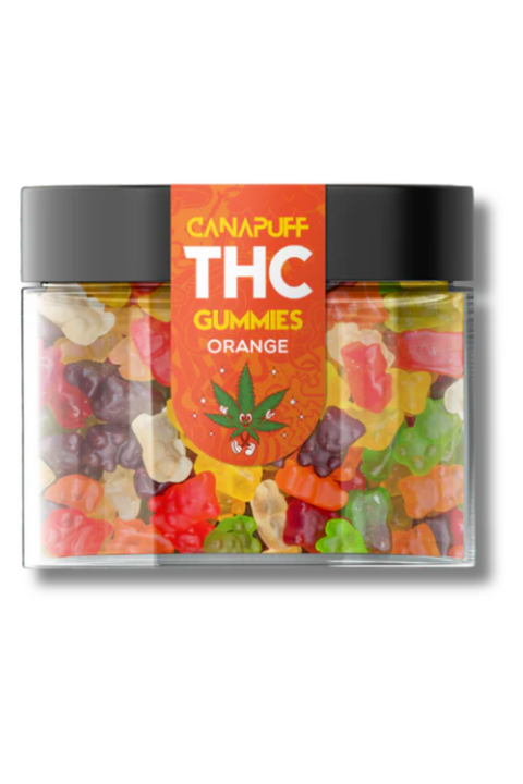 10 Stk THC Gummibärchen – Orange (10 mg THC pro Stück)