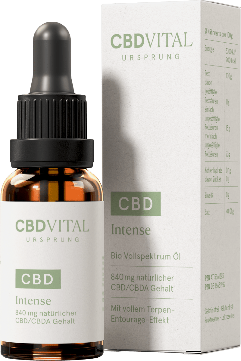 CBD Vollspektrum Öl URSPRUNG Intense