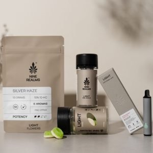 LIGHT Bündel - Joints. Vape & Gummis | Nine Realms™ LIGHT (10-HC 20%.2 ml)