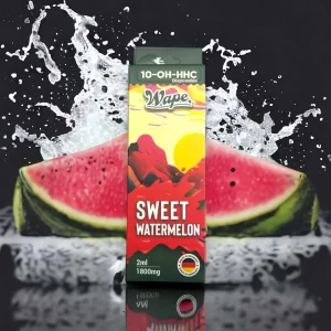 Wape -10-OH-HHC VAPE - 95 % - 2ml Sweet Watermelon